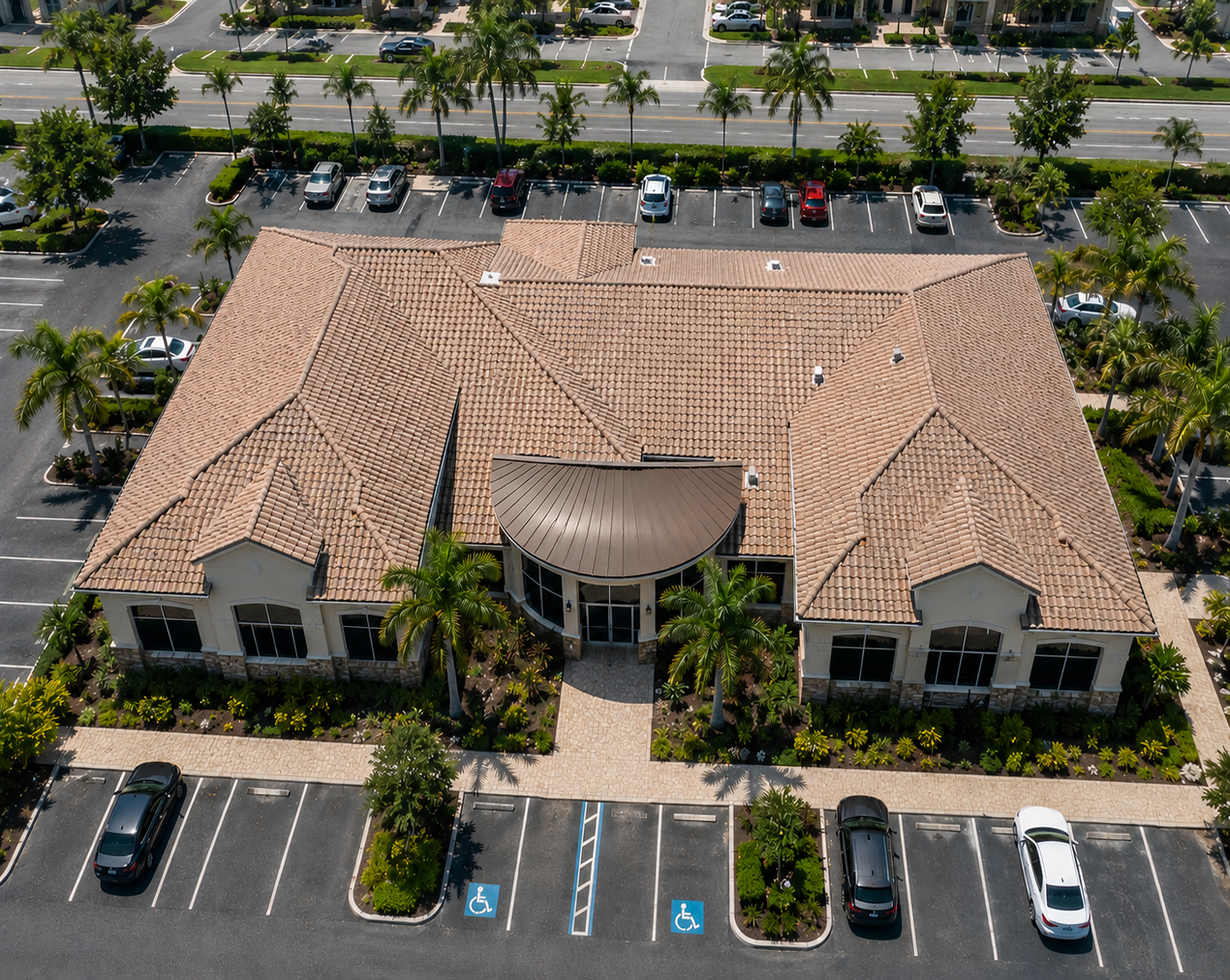 Radius Metal Roof Panels | Curved Standing Seam Roofing | AMF Jacksonville Florida